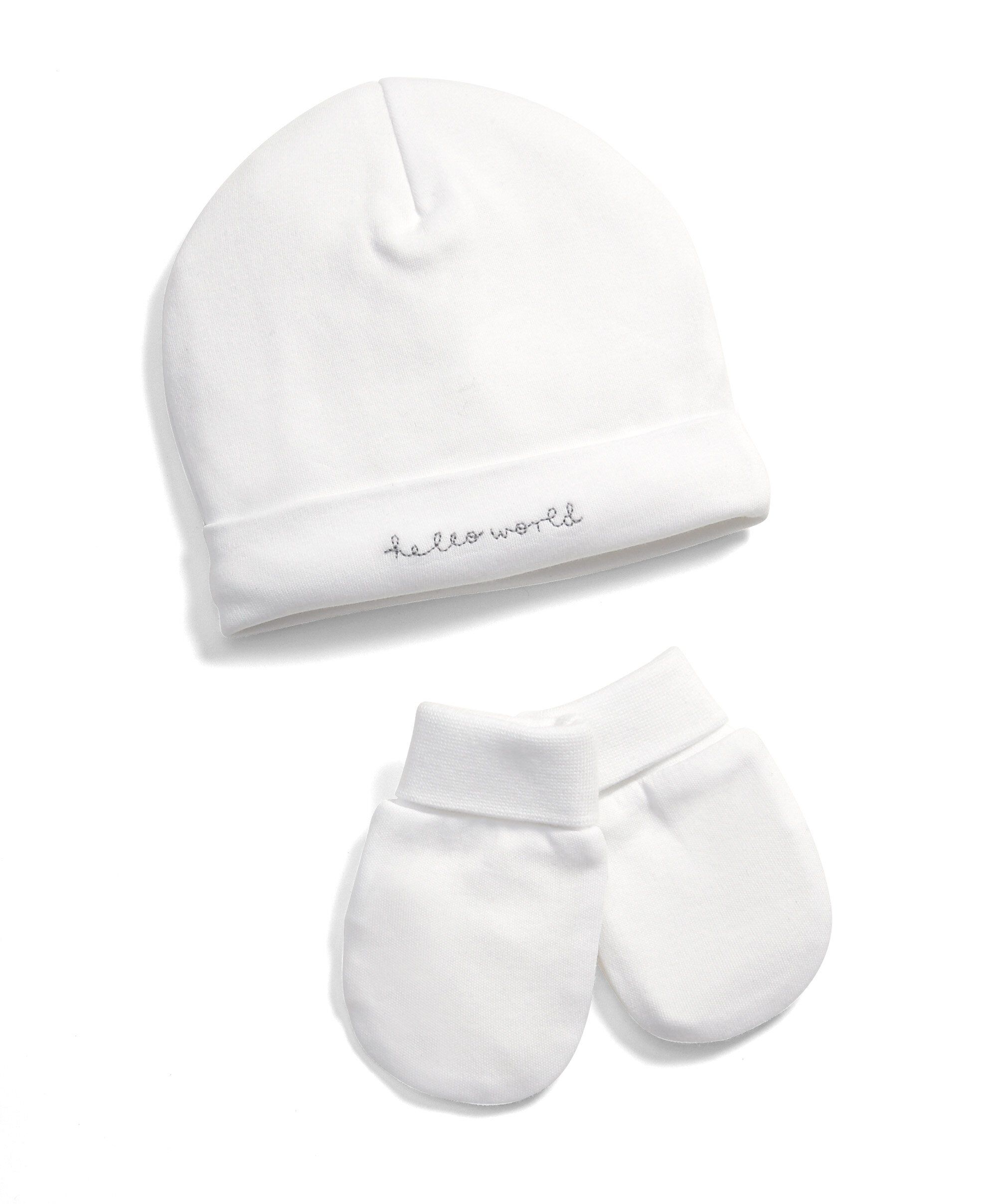 Hello World Hat & Mitts