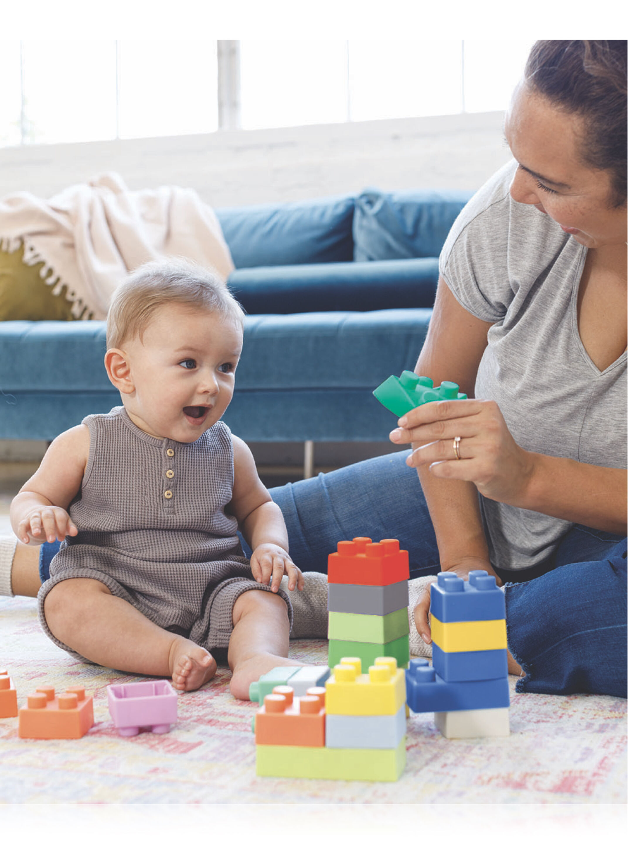 Infantino Super Soft 1st Building Blocks