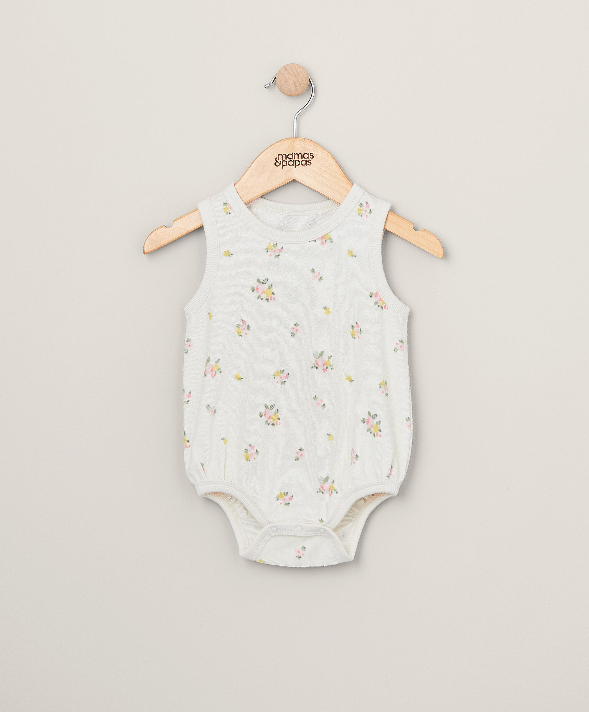 Floral Towelling Bodysuit